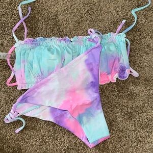 NWT SHEIN tie dye bikini size medium